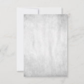 Blauwgroen Peacock Bridal Shower-uitnodiging Kaart (Achterkant)