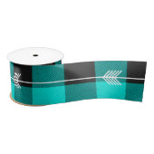 Blauwgroen pijlen lint (Spoel)