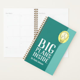 Blauwgroen Plannen Inside Planner - Bestseller Edi