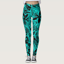 Blauwgroen polynesiaans - Blauwgroen stammenDesign