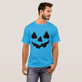 Blauwgroen Pumpkin Halloween Costume Blauwgroen T-shirt (Voorkant volledig)