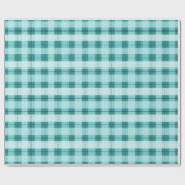 Blauwgroen punt 2.0 cadeaupapier (Vlak)