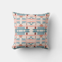 Blauwgroen Roze Roest Beige Zuidwest Look Grote Mo