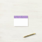 Blauwgroen schakellijnen post-it® notes (Op bureau)