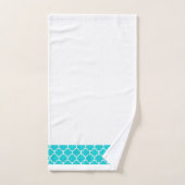 Blauwgroen set handdoeken (Handdoek)