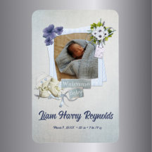 Blauwgroen Shabby Style-Baby