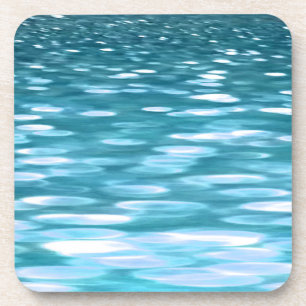 Blauwgroen shimmer onderzetter