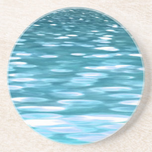 Blauwgroen shimmer zandsteen onderzetter