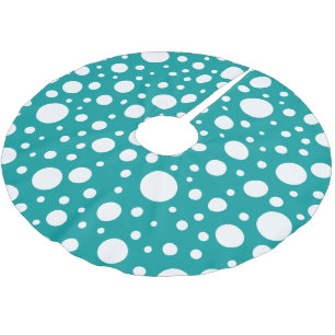 Blauwgroen Spots Tree Rok Kerstboom Rok