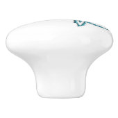 Blauwgroen Starvis Keramische Knop (Zijkant)