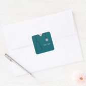 Blauwgroen Sticker medische kruiden (Envelop)