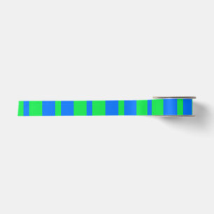 Blauwgroen stijlvolle strepenpatroonontwerp lint