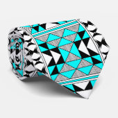 Blauwgroen Stropdas van het zuidwesten van het hei (Opgerold)