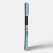 Blauwgroen structuur Case-Mate iPhone case (Achterkant / Rechts)