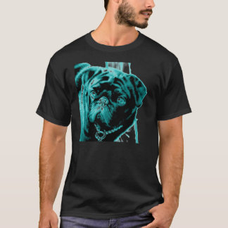 Blauwgroen T-shirt
