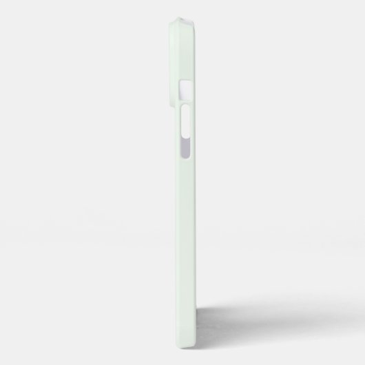 Blauwgroen Tijger met Bord Groen iPhone Hoesje (Linkerkant)