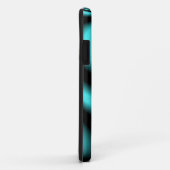Blauwgroen verdraaid Case-Mate iPhone case (Achterkant/rechts)