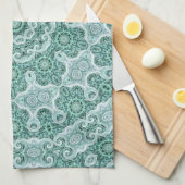 blauwgroen vertalen theedoek (Quarter Fold)