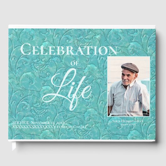 Blauwgroen viering van het boek van de Life Foto G (Voorkant)