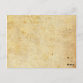  Blauwgroen weddenschap Briefkaart (Achterkant)