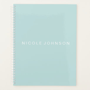 Blauwgroen/wekelijks/maandelijks planner