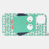 Blauwgroen Whimsical Ownership Case-Mate iPhone Case (Achterkant (horizontaal))