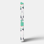 Blauwgroen Whimsical Ownership Case-Mate iPhone Case (Achterkant / Links)