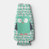 Blauwgroen Whimsical Ownership Flesjeskoeler (Voorkant)