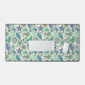 Blauwgroen Zee dierentuin Bureaumat (Keyboard & Muis)