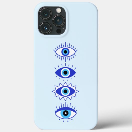 Blauwgroene ogen Energieveredeling Hamsa mysterie Case-Mate iPhone Case (Achterkant)