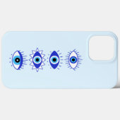 Blauwgroene ogen Energieveredeling Hamsa mysterie Case-Mate iPhone Case (Achterkant (horizontaal))