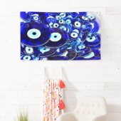 Blauwgroene ogen spandoek (Insitu)