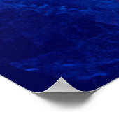 Blauwgroene Tie Dye Poster (Hoek)