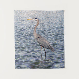 Blauwharontapijten Wandkleed