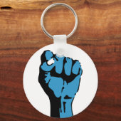 blauwhelm : eerste sleutelhanger (Voorkant)