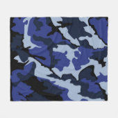 Blauwkamakdeken Fleece Deken (Voorkant (Horizontaal))