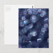 Blauwkeh-lampjes Briefkaart (Voorkant / Achterkant)