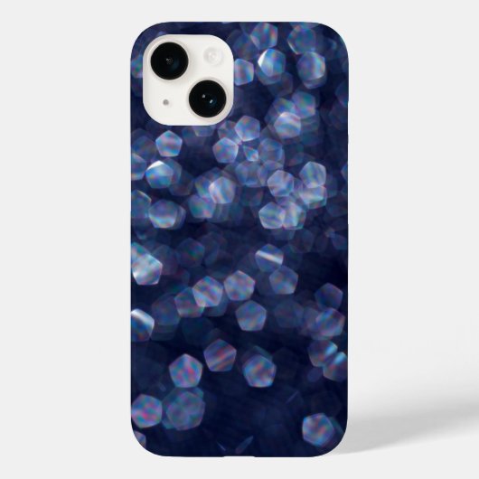Blauwkeh-lampjes Case-Mate iPhone Case (Achterkant)