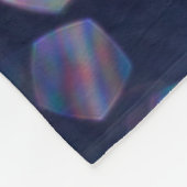 Blauwkeh-lampjes Fleece Deken (Hoek)