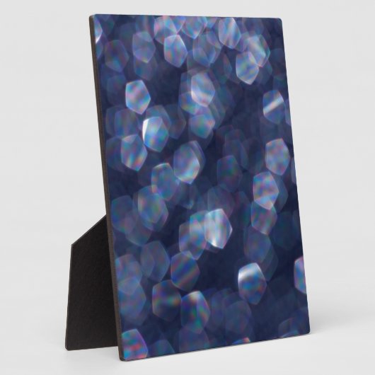 Blauwkeh-lampjes Fotoplaat (Zijkant)