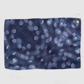 Blauwkeh-lampjes Golfhanddoek (Horizontaal)