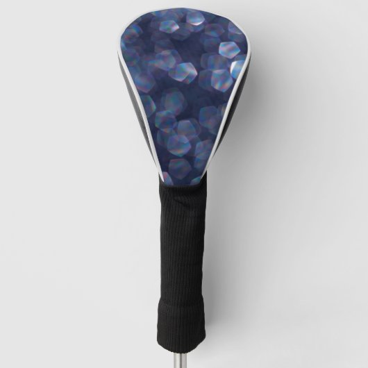 Blauwkeh-lampjes Golfheadcover (Voorkant)