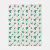 Blauwkever Fleece Deken (Voorkant)