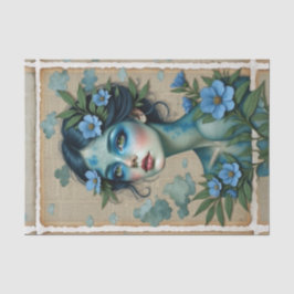 blauwkleurige dromer | Ontkoppelingspapier 🌧️💙 Tissuepapier