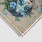 blauwkleurige dromer | Ontkoppelingspapier 🌧️💙 Tissuepapier (Detail)