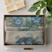 blauwkleurige dromer | Ontkoppelingspapier 🌧️💙 Tissuepapier (Geschenk)