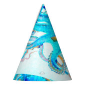 Blauwkleurige octopus feesthoedjes (Links)