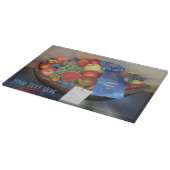 Blauwlintscherm voor landen met een redelijk fruit snijplank (Hoek)