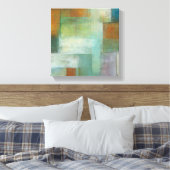 Blauwmeer Essence II Canvas Afdruk (Insitu (Slaapkamer))