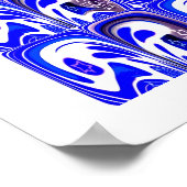 Blauwmelkkunst Poster (Hoek)